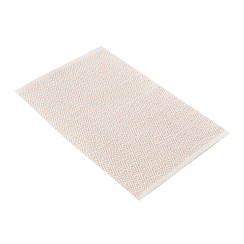 Rhombus Cotton Bath Mat / Rug